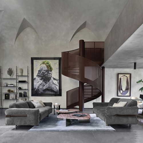 Close to me Arketipo 2 and 3 linear seater sofa