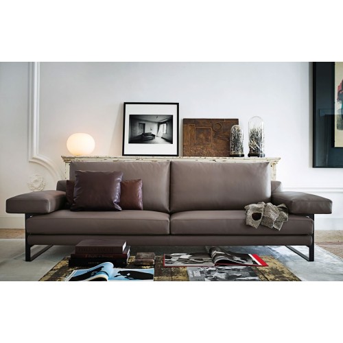 Ego Arketipo 2 and 3 seater linear sofa