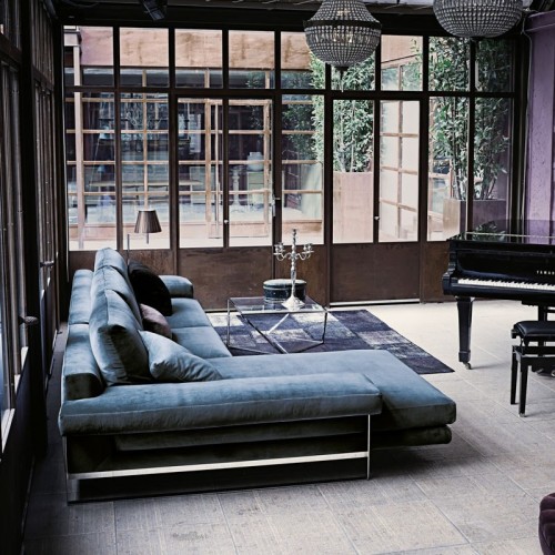 Ego Arketipo corner sofa with chaise longue