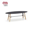 Liù Midj Coffee table with oval top
