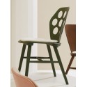Edelweiss Billiani chair with perforated backrest