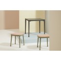 Frisée Billiani stool without backrest