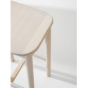 White Billiani modern stool