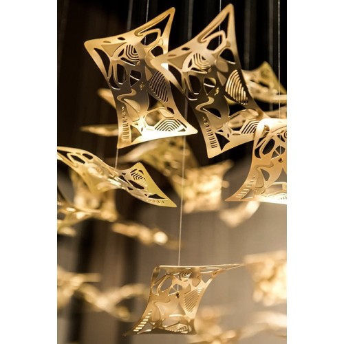 Manta Ray Cantori Chandelier