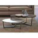 Harpa Alivar wooden top coffee table