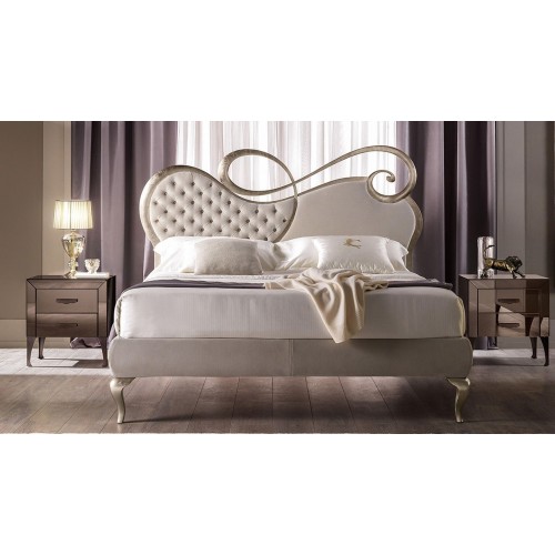 Adone Cantori bedside table with modern mirror design