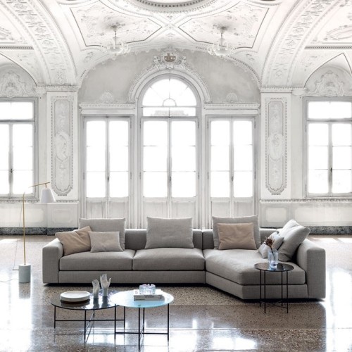 Von Désirée angular sofa with chaise longue