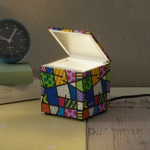 Cuboluce Britto Cini e Nils Table Lamp