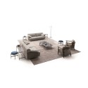 Althon High Ditre Italia 2 and 3 linear places sofa