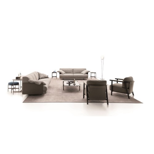 Althon High Ditre Italia 2 and 3 linear places sofa