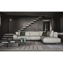 Dalton Soft Ditre Italia 2 and 3 linear places sofa