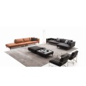 Kim High Ditre Italia 2 and 3 linear places sofa