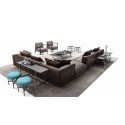 Nevyll High Ditre Italia 2 and 3 linear places sofa