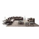 Nevyll Low Ditre Italia 2 and 3 linear places sofa