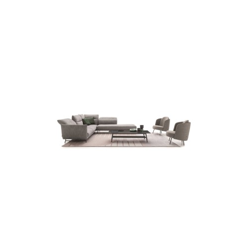 On Line Plain Ditre Italia 2 and 3 linear places sofa