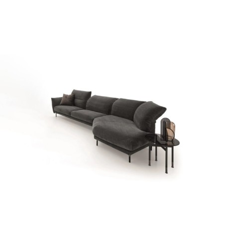 On Line Plain Ditre Italia 2 and 3 linear places sofa