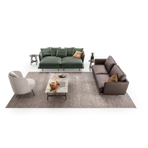 Royal Ditre Italia 2 and 3 linear places sofa