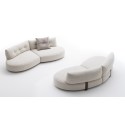 Ethìa Désirée Elegant 2 and 3 linear places sofa