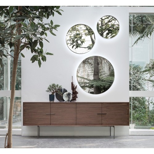 Face To Face Alivar round Mirror