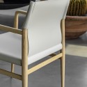 Ledermann Enrico Pellizzoni chair with armrests