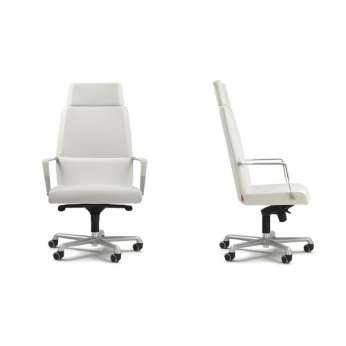 Web president Enrico Pellizzoni office chair with arms