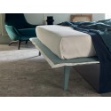 Claire Ergogreen leather single bed