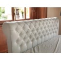Victoria Ergogreen Double bed tufted headboard