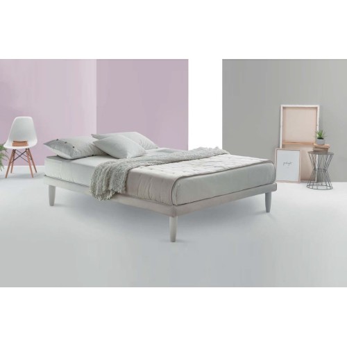 Viky sommier Ergogreen Double bed upholstered