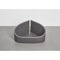 Alfa Geelli bathroom shelf in plastic with water drain
