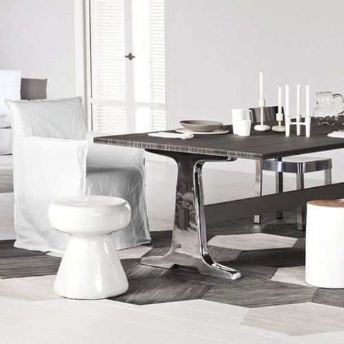 Ghost 25 Gervasoni upholstered chair with armrests