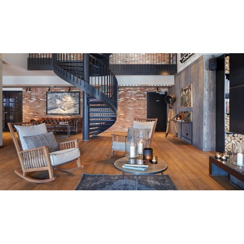 Gray 09 Gervasoni wooden rocking chair