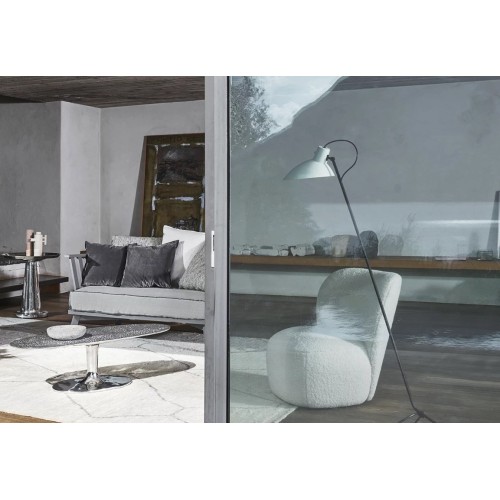 Loll 07 Gervasoni modern swivel armchair