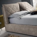 Felis Allen upholstered double bed