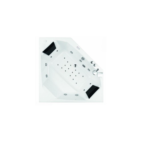 Glass 1989 Eden corner Jacuzzi Bathtub