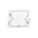 Glass 1989 Linea Duo Jacuzzi Bathtub