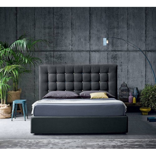Upholstered double bed container Karl Felis  - Arredare Moderno