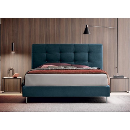 Upholstered double bed container Dennis Felis  - Arredare Moderno