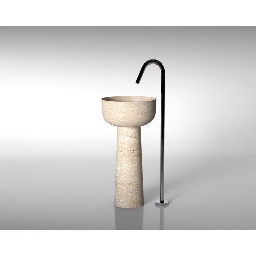 Sphere with column Hidra Ceramica Refined bathroom sink