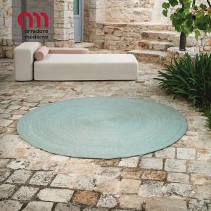 Aladdin rug by Myyour, hand-stitched rope rug for outdoor use
