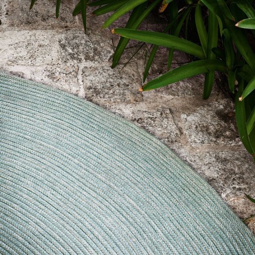 Aladdin rug by Myyour, hand-stitched rope rug for outdoor use