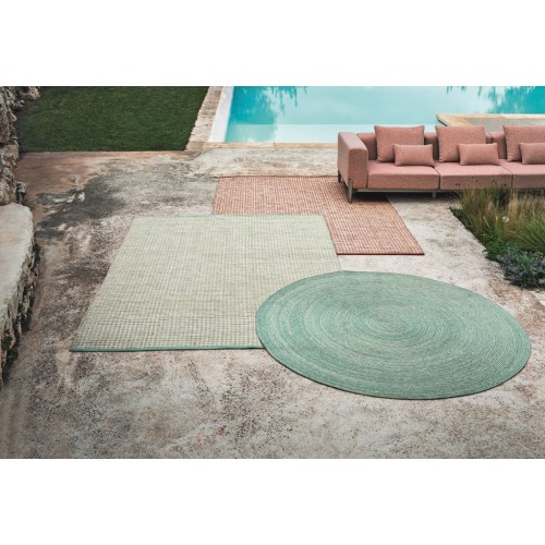 Aladdin rug by Myyour, hand-stitched rope rug for outdoor use