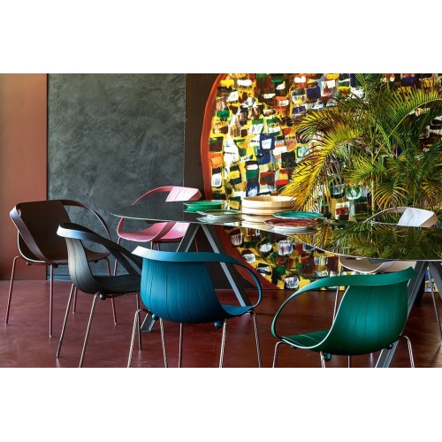 Impossible wood Moroso armchair