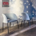 Yumi Moroso chair Upholstered