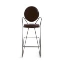 Double Zero Moroso  bar stool with armrest