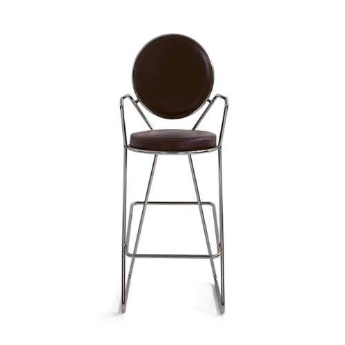 Double Zero Moroso  bar stool with armrest