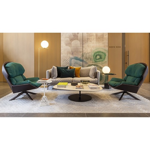 Phoenix Moroso Coffee table with steel base