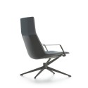 Neil MDF Italia Lounge Armchair With Armrest