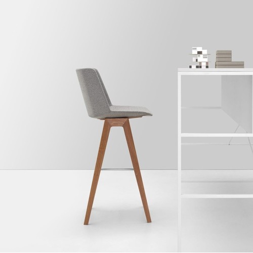 Aiku MDF Italia Wooden Legs Stool