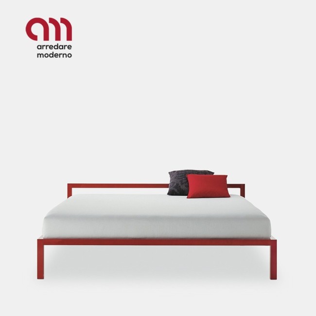 Aluminium Bed MDF Italia with or without headboard
