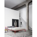 Aluminium Bed MDF Italia with or without headboard